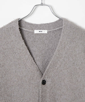 ツイストブークレカーディガン