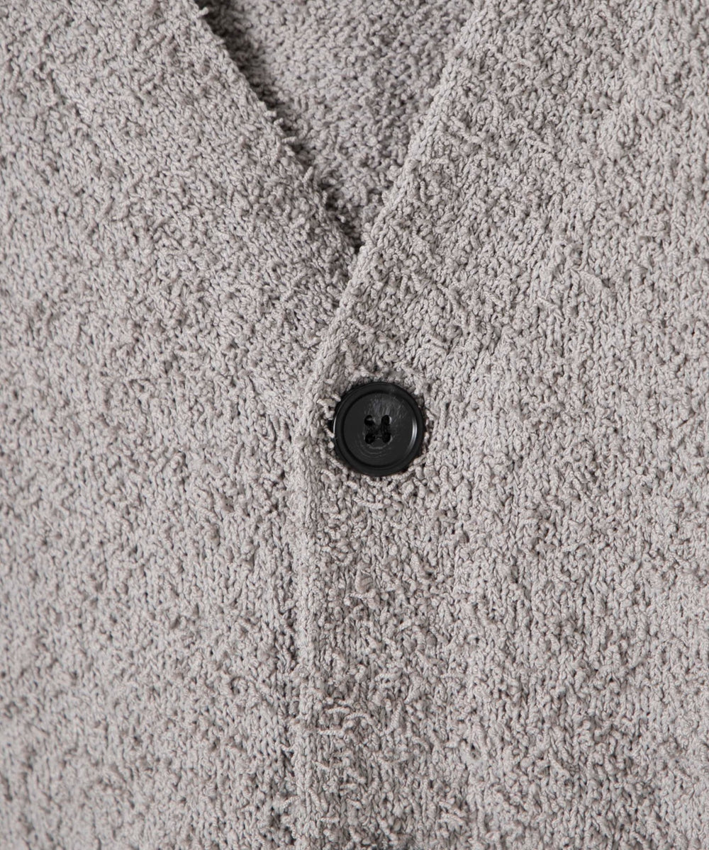 ツイストブークレカーディガン