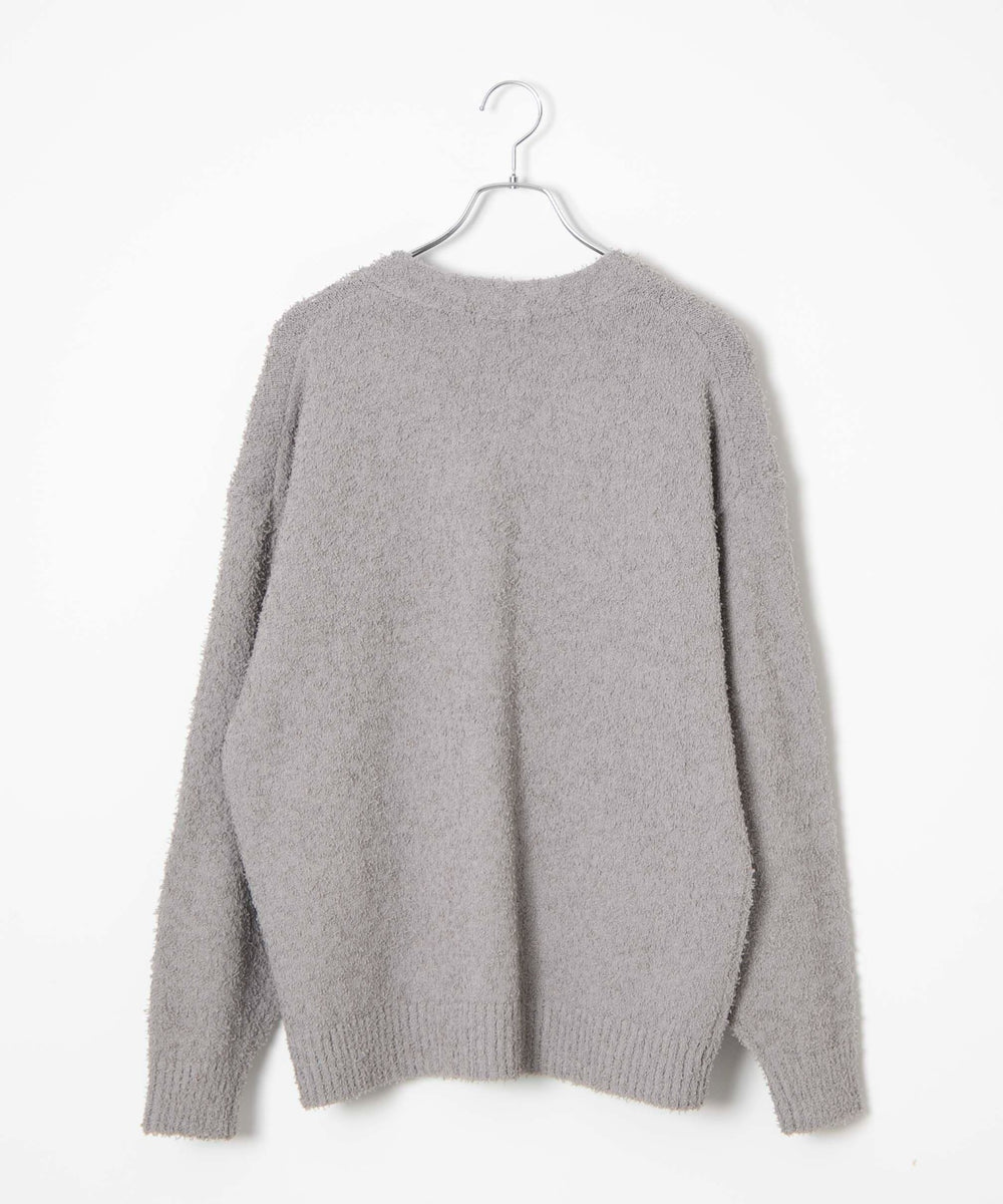 ツイストブークレカーディガン