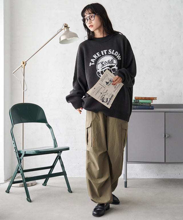 柄5 モデル：165cm L着用