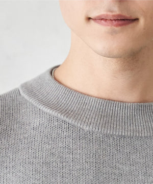 オーバーフィットジャガードプルオーバー