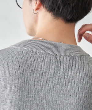 オーバーフィットジャガードプルオーバー