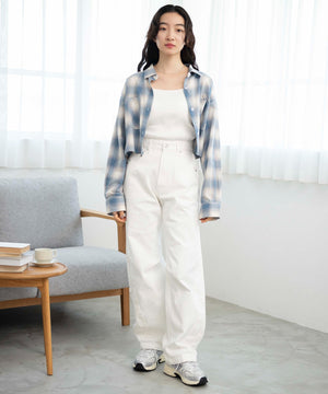 オフホワイト　モデル:163cm M着用