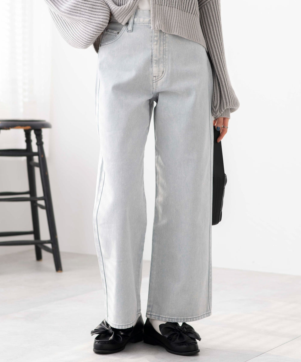 Lグレー　モデル:163cm M着用