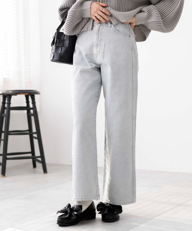 Lグレー　モデル:163cm M着用