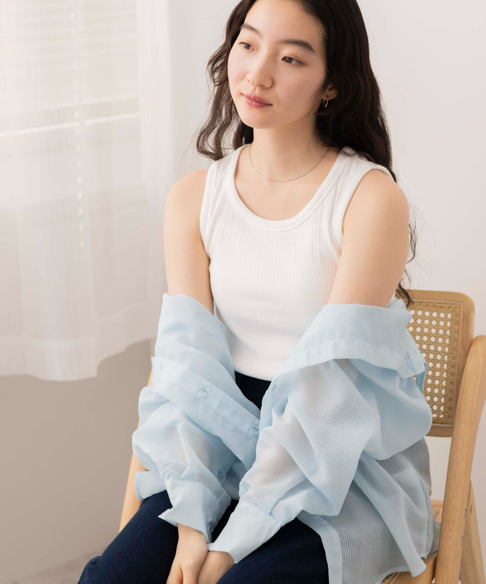 ホワイト モデル:163cm F着用