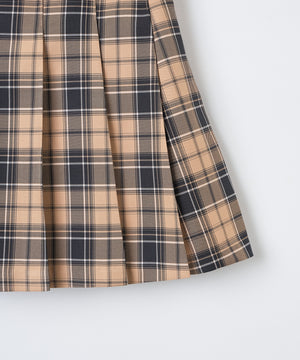 バックル付プリーツスカパン