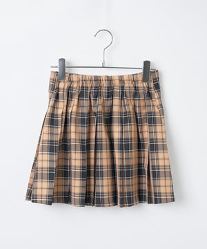 バックル付プリーツスカパン