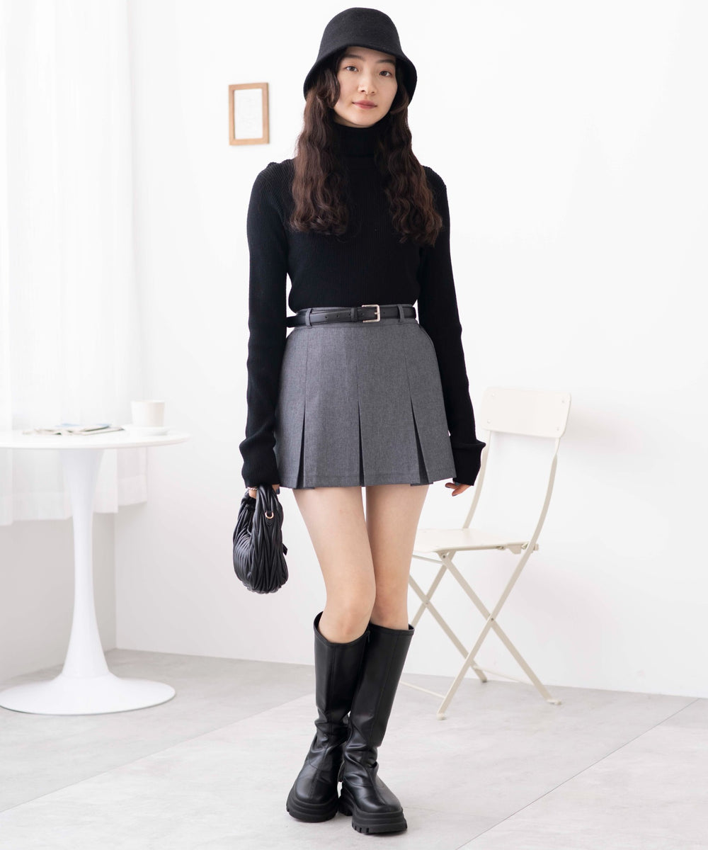 杢グレー　モデル:163cm F着用