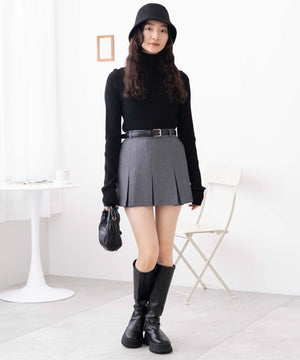 杢グレー　モデル:163cm F着用