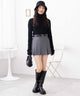 杢グレー　モデル:163cm F着用