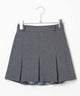 ベルト付ボックスプリーツスカパン