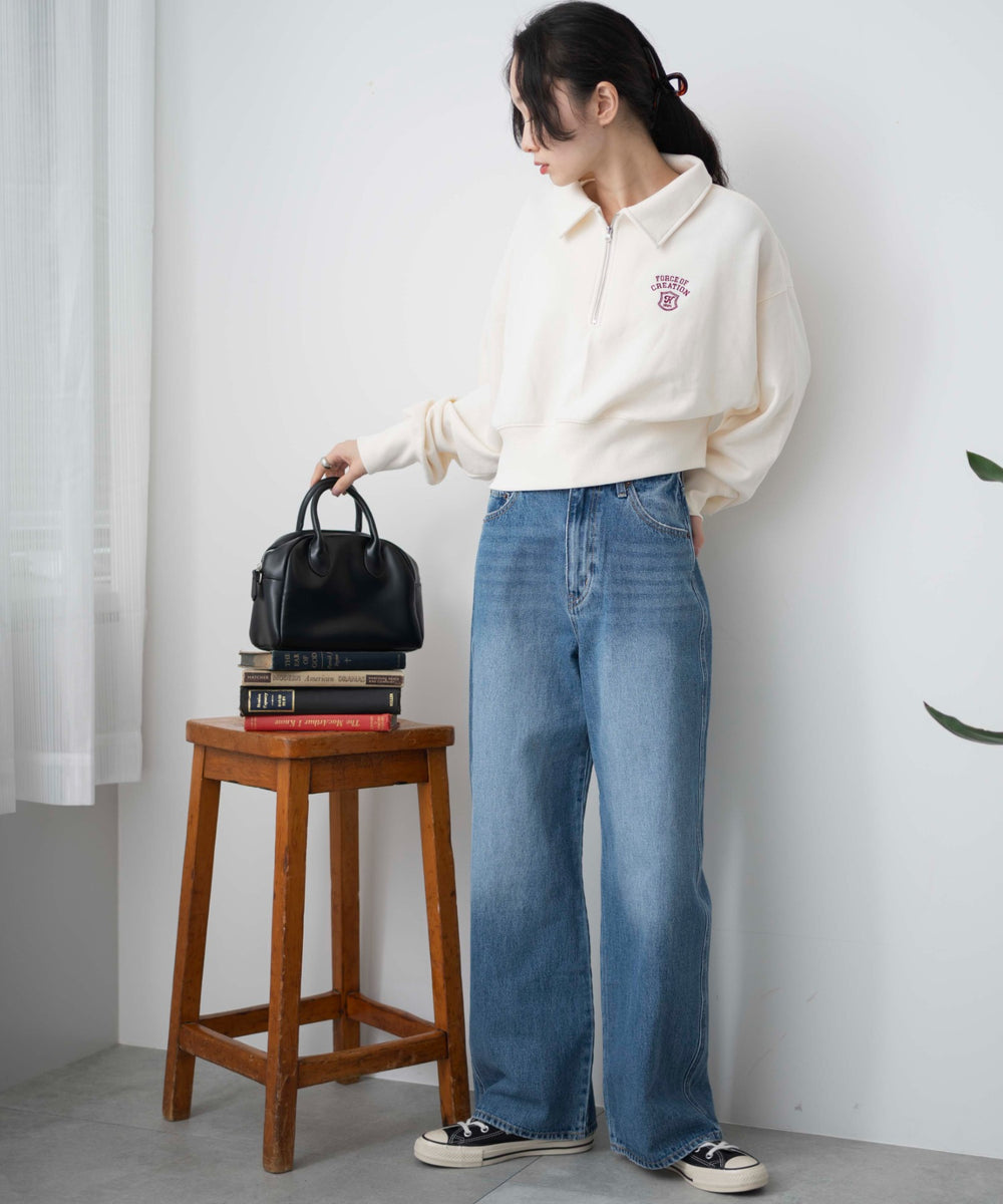 ホワイト　モデル:161cm  F着用