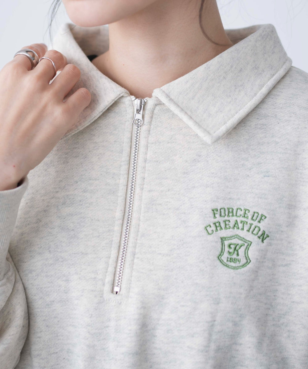 ホワイトオートミール　モデル:161cm  F着用