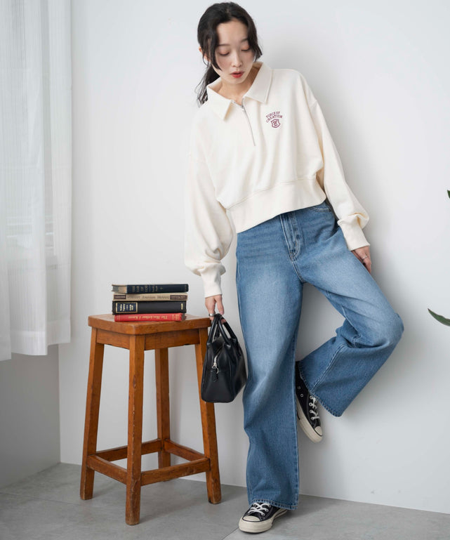 ホワイト　モデル:161cm  F着用