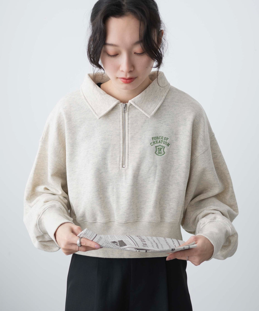 ホワイトオートミール　モデル:161cm  F着用