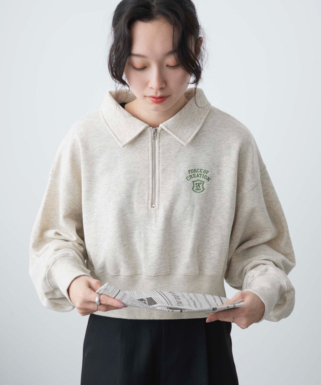 ホワイトオートミール　モデル:161cm  F着用