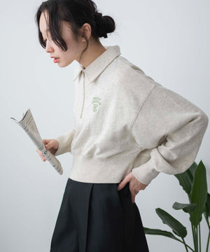 ホワイトオートミール　モデル:161cm  F着用