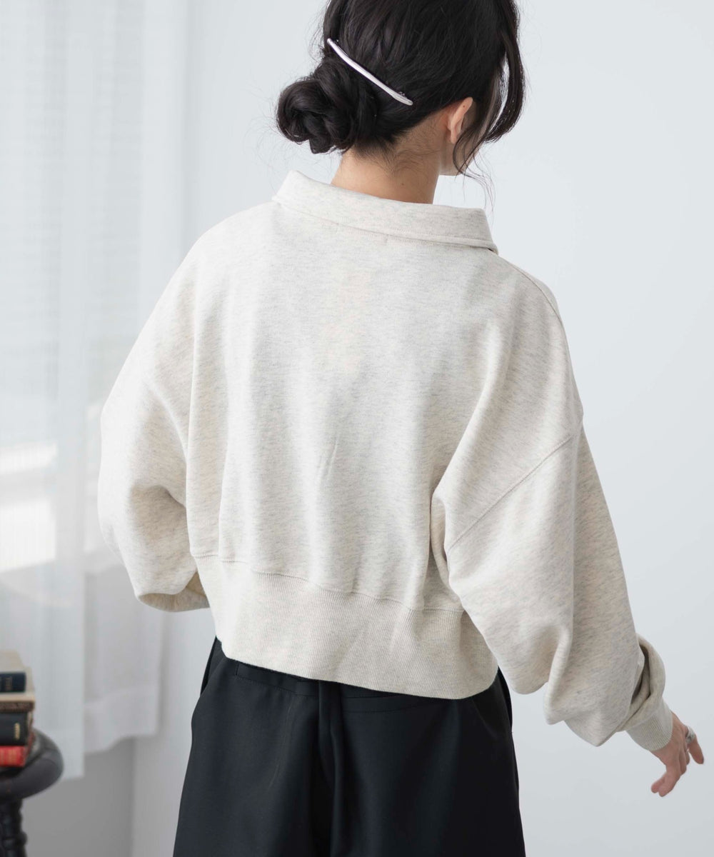 ホワイトオートミール　モデル:161cm  F着用