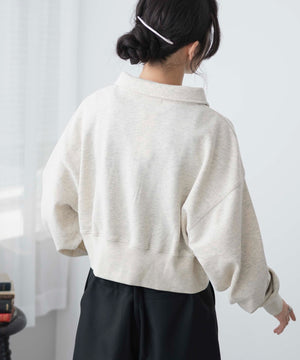 ホワイトオートミール　モデル:161cm  F着用