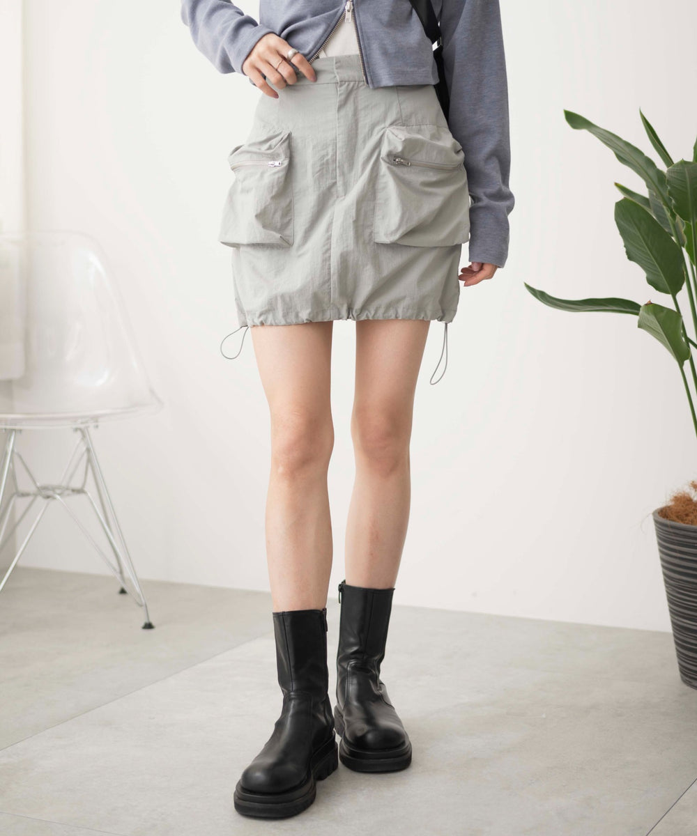 グレー　モデル:161cm F着用