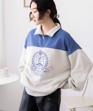 杢グレー　モデル:163cm F着用