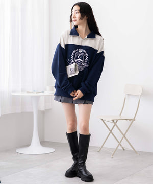 ネイビー　モデル:163cm F着用