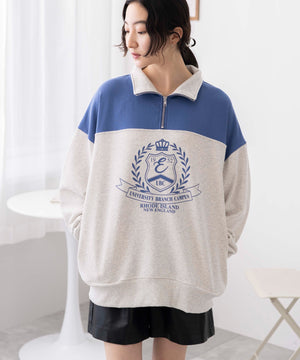 杢グレー　モデル:163cm F着用