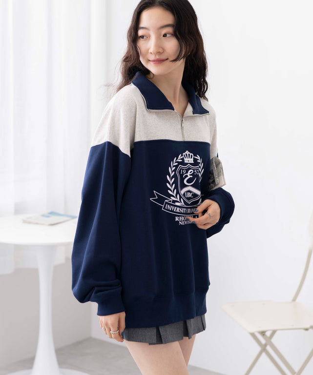 ネイビー　モデル:163cm F着用