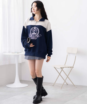 ネイビー　モデル:163cm F着用