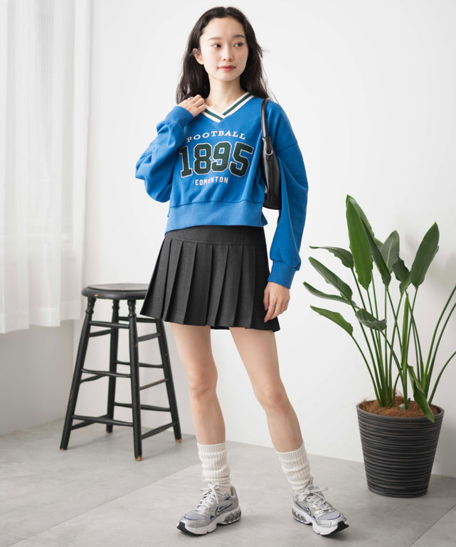 ブルー　モデル:161cm F着用