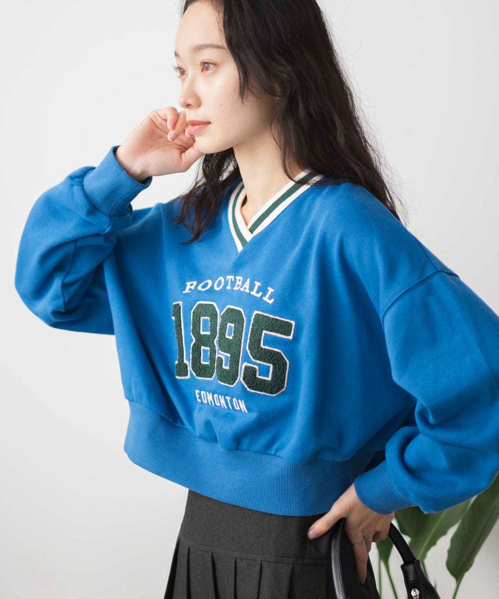 ブルー　モデル:161cm F着用