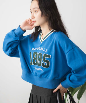 ブルー　モデル:161cm F着用