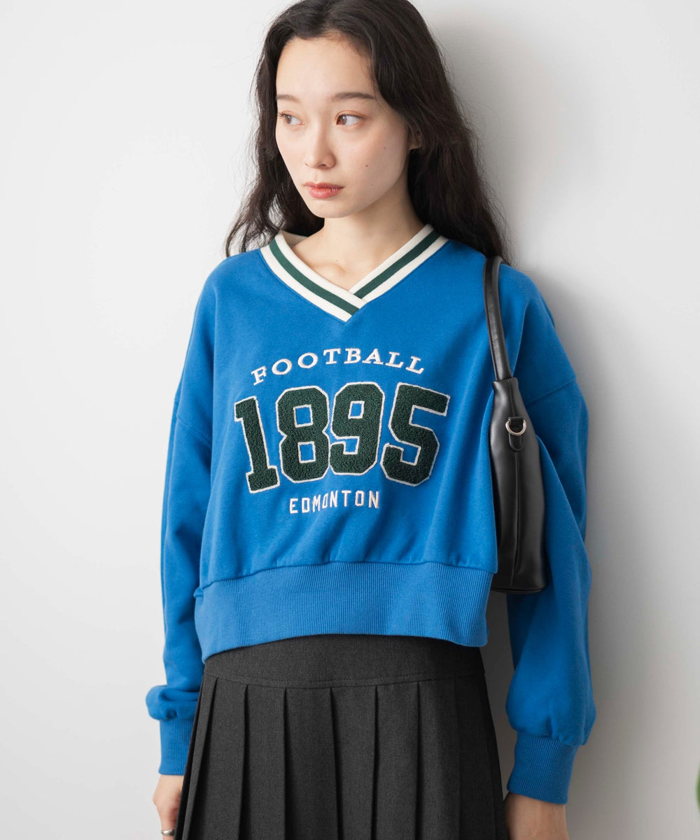 ブルー　モデル:161cm F着用