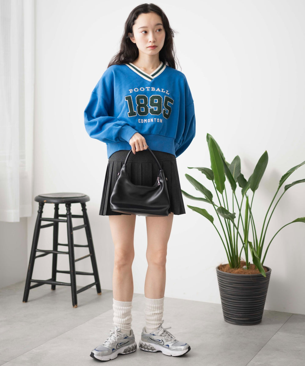 ブルー　モデル:161cm F着用