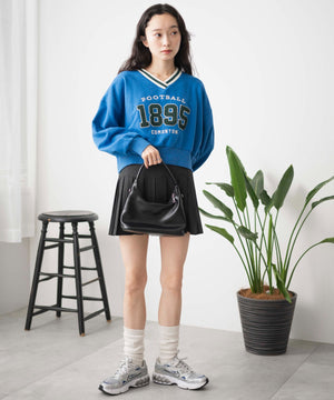 ブルー　モデル:161cm F着用