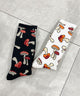 総柄デザインソックス（R）(25-27cm)