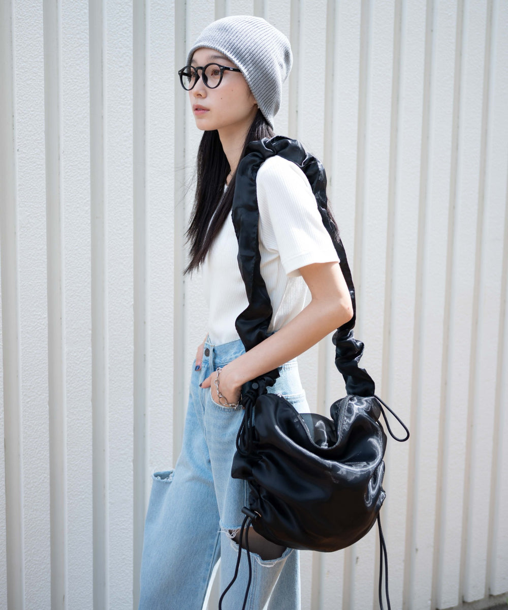 オーガンジーブラック(柄4)