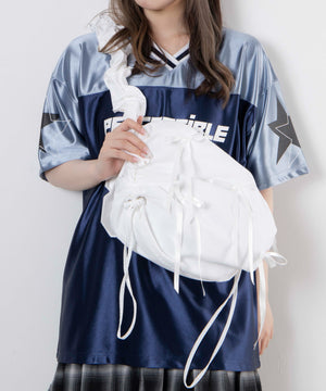 リボンホワイト(柄5)