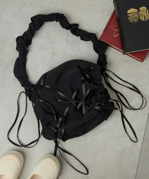 リボンブラック(柄6)