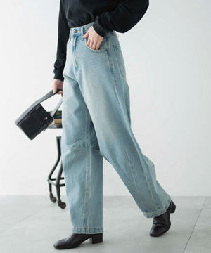 インディゴ淡　モデル：161㎝　M着用