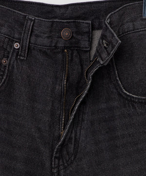 カーブデニムパンツ