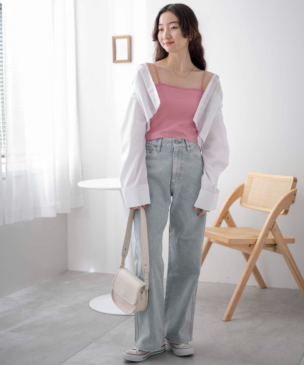 Lピンク　モデル:163cm M着用