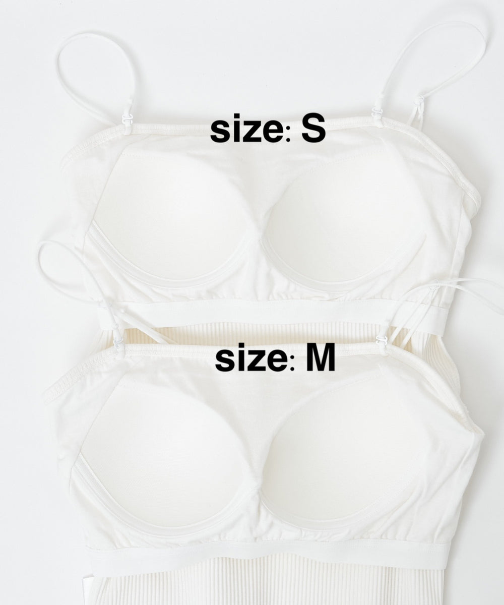 なちゅ盛れカップインショートキャミ