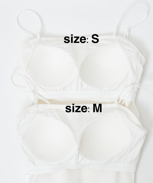 なちゅ盛れカップインショートキャミ