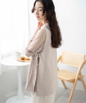 オフホワイト　モデル:163cm F着用