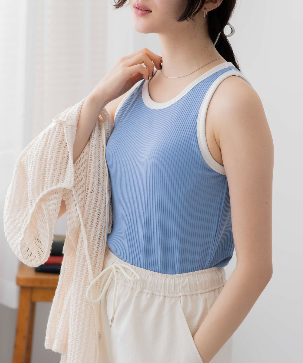 ブルーその他　モデル:163cm M着用