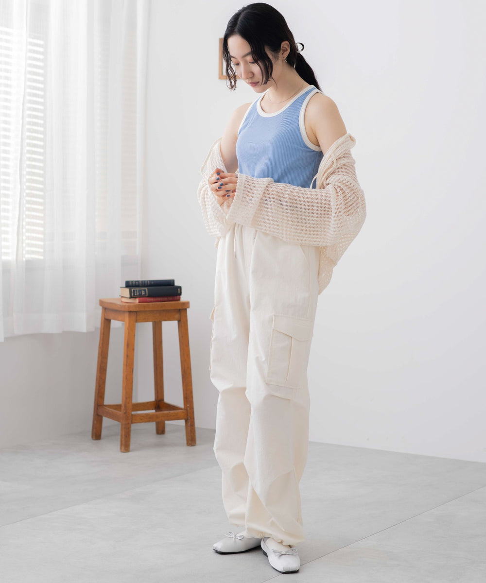 ブルーその他　モデル:163cm M着用