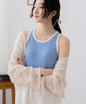 ブルーその他　モデル:163cm M着用