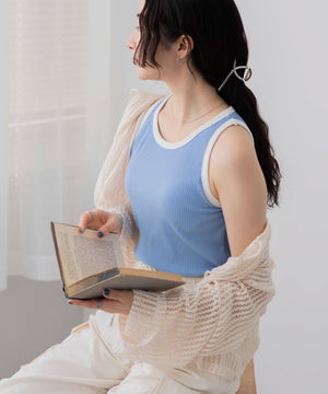 ブルーその他　モデル:163cm M着用